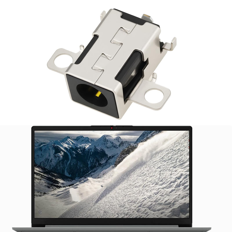 Laptop DC Power Jack Port Compatible with Lenovo IdeaPad 1 15IJL7 82LX 1 15IAU7 82QD Replacement