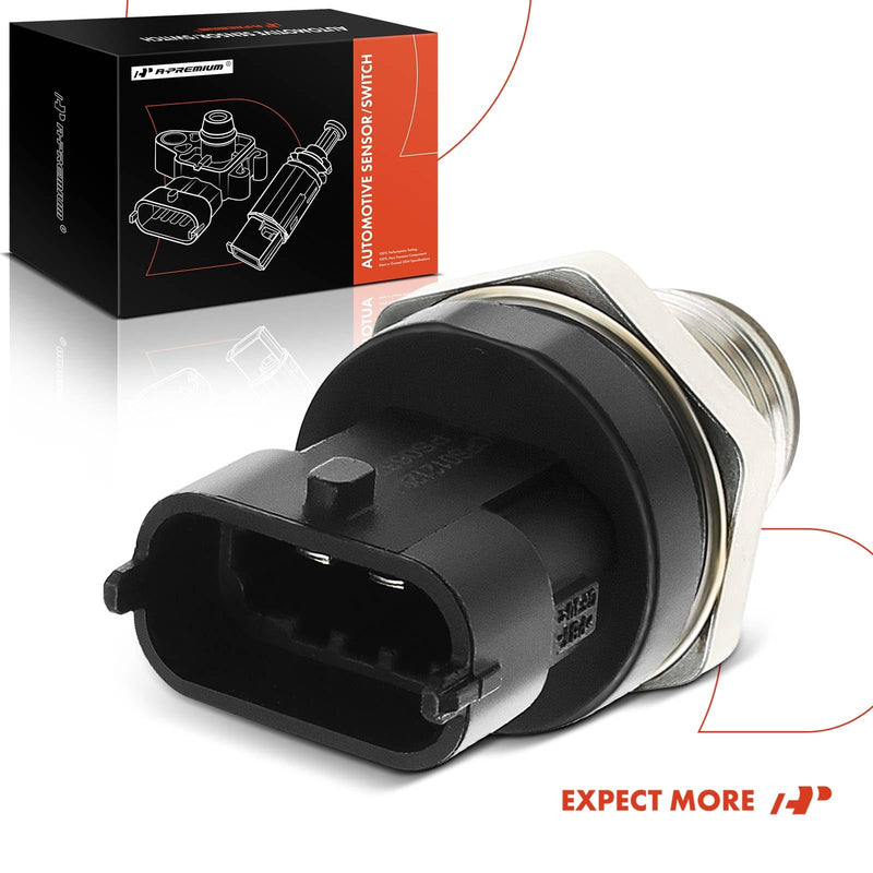 A-Premium Fuel Injection Fuel Rail Pressure Sensor Compatible with Dodge Ram 2500 3500 4500 5500 Freightliner MT45 MT55 S2