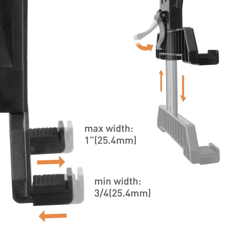 iBOLT TabDock BizMount Tablet C-Clamp Mount 7-10" for Wheelchairs & Desk