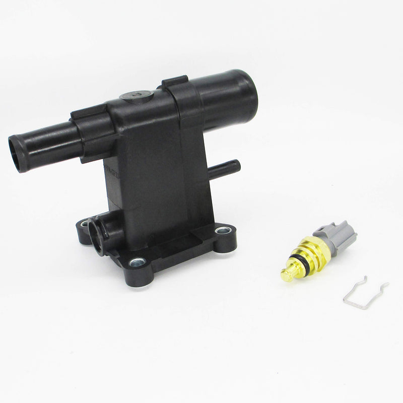 Water Outlet + Sensor + O-Ring Compatible for 2012-2018 Ford Focus 2.0L L4 CP9Z-8K556-B