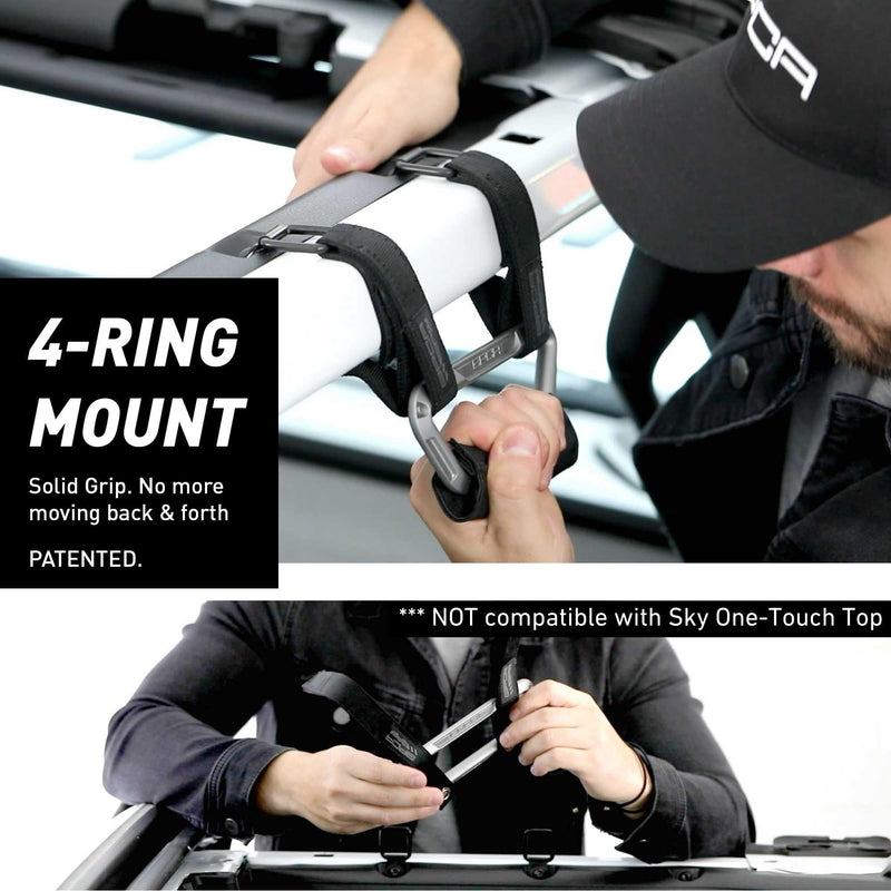 GPCA GP Grip Air Grab Handles Designed for 2024+ Jeep Wrangler JL 4xe w/Airbag Compatible - Aero-Grade Aluminum, Patented Foldable Design, Easy Installation Firecracker Red 2 Pack for Jeep Wrangler & Gladiator 2024+