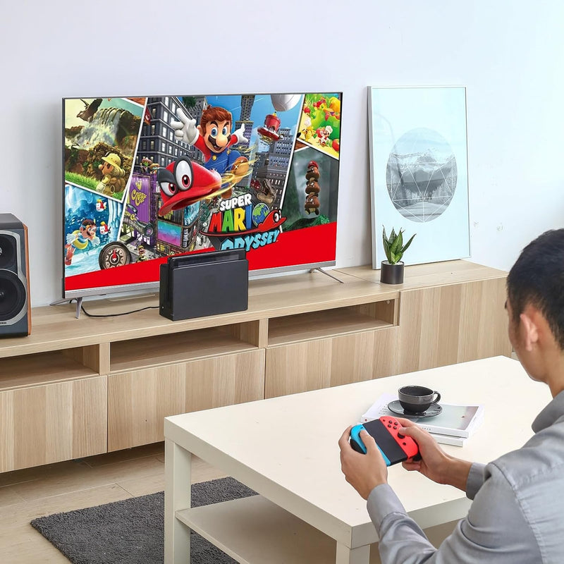 TV Dock Station Set for Nintendo,Switch TV Docking Station with 1080P HDMI and USB 3.0 Port for Nintendo Switch,Charging Dock Set for Switch Console (for Switch)