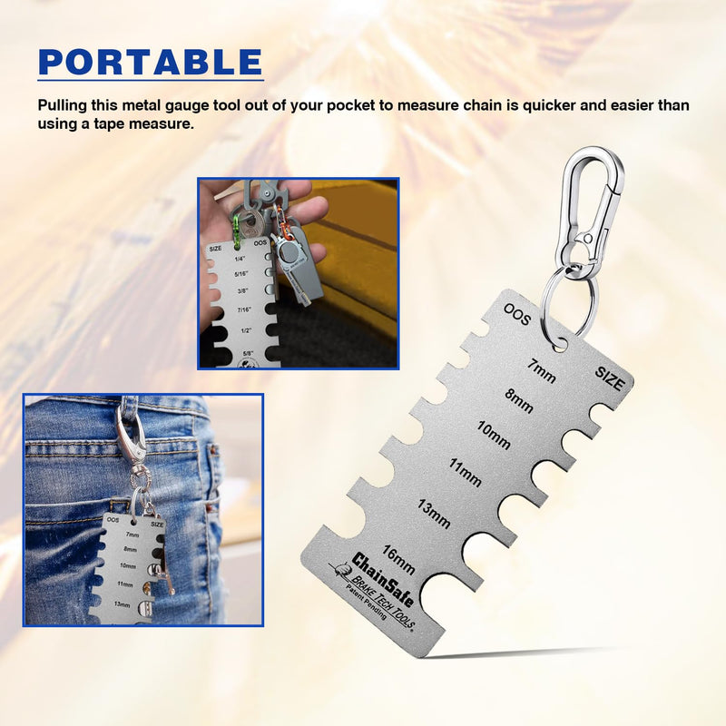 Chain Wear Gauge Chainsafe Inspection Gauge - BT-106CSF