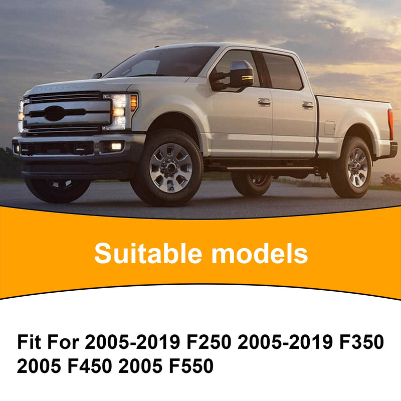 Front Bump Stop, Suspension Bumper Fit for Ford F250 F350 4WD 2005 2006 2007 2008 2009 2010 2011-2024 (Pack of 2) white