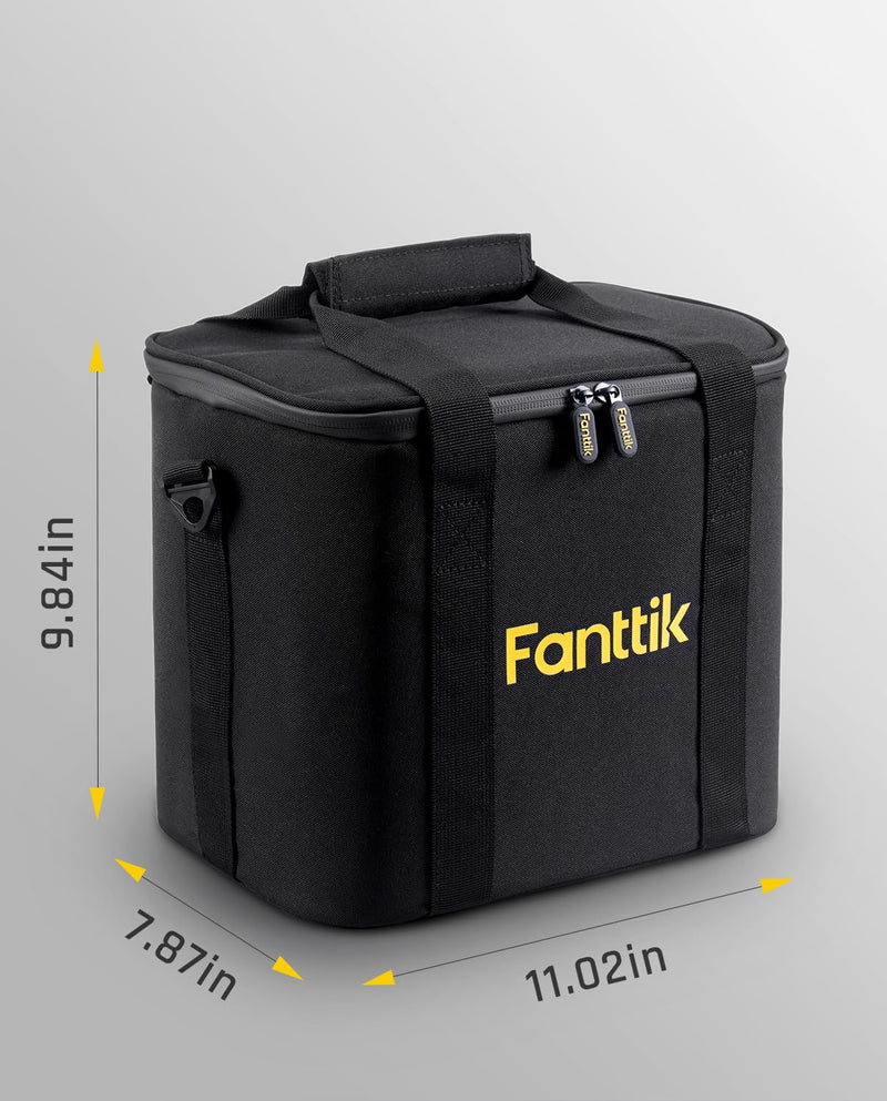Fanttik Carrying Case for X9 Ultra Portable Tire Inflator | Camera Shoulder Bag, Thermal Bag