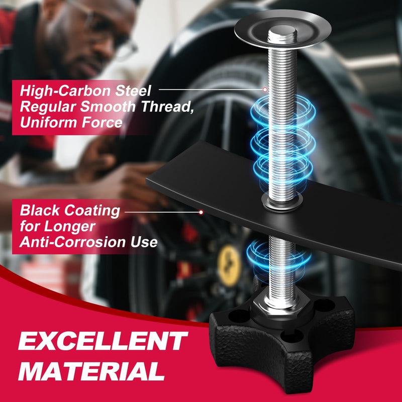 Brake Caliper Compression Tool, Heavy Duty Brake Pad Spreader Tool, caliper piston compressor tool for Compressing Inner Pad, Disc Brake Pad Spreader Tool Suitable for Most Cars and Light Trucks