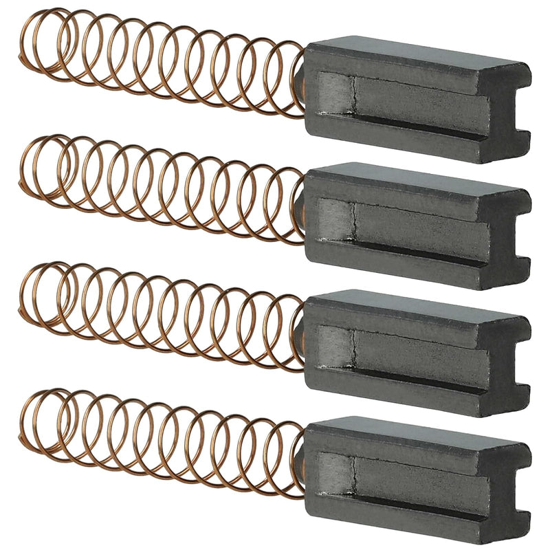 2 Pairs of Carbon Brushes 5 x 6 x 14 mm Compatible with Leister Triac S, G3CH-6060, PID Hot Air Gun, High-Quality Motor Carbon Abrasive Carbons Replacement Accessories for Power Tools