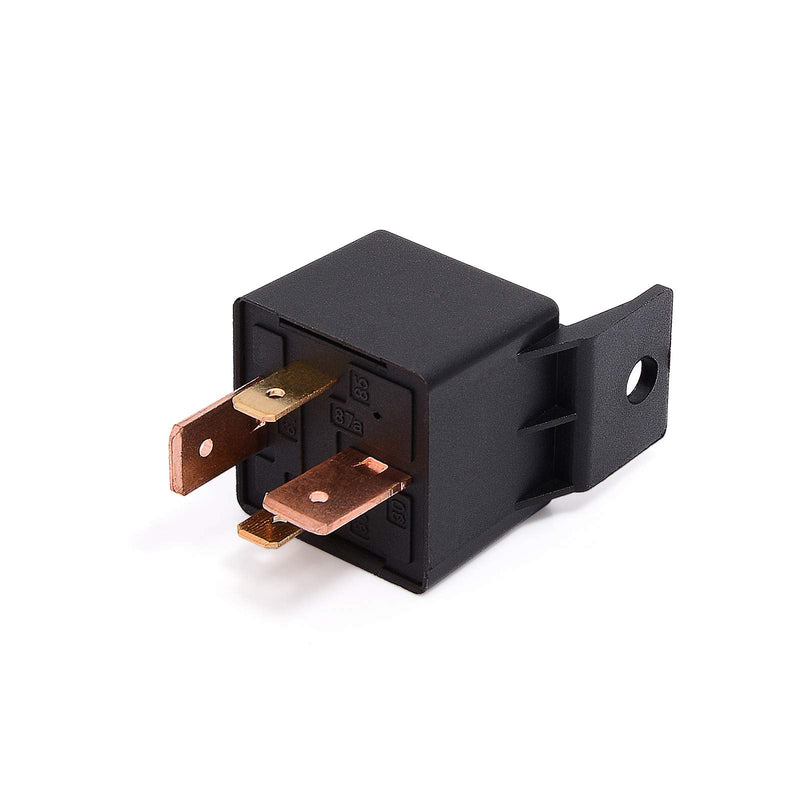 EHDIS 4-Pin Relay 12V 80A Automotive Car Relay On/Off Normally Open Car Truck Boat SPST Relays High Power Model JD2912-1H-12VDC 80A 14VDC [2 Pack]