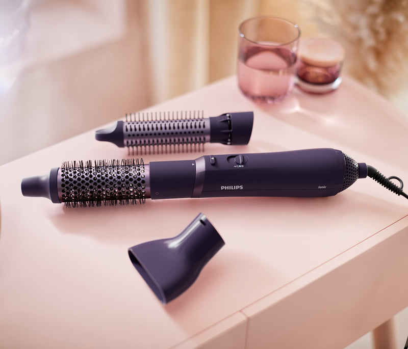 Philips 3000 Series BHA305/00 Ceramic and Keratin Coating Ceramic Ionic Function Fan Brush 3 Accessories 3000 Series Air Styler with 3 Accessories