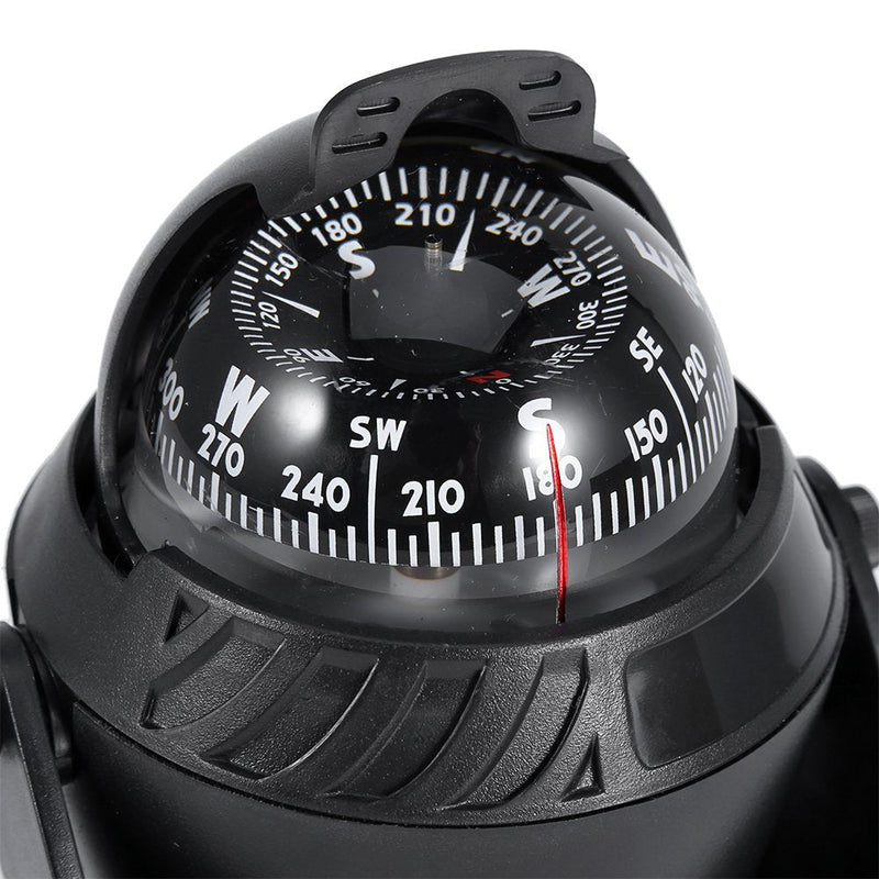 Digital Marine Compass,Outdoor Compass High Precision Led Light Pivoting Compass Navigation Electronic Navigation Compass for Car Boat Marine Ejoyous Compass Richie Compass for Boat