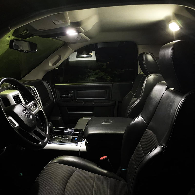 EASY EAGLE LED Car Interior Lights, Super Bright Bulbs - for Dodge Ram 2009 2010 2011 2012 2013 2014 2015 2016 2017 2018 Pickup Truck 1500 2500 3500 - Kit Package Includes 13 LED Light Accessories Dodge Ram 2009-2018