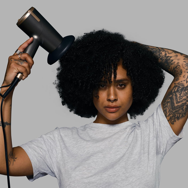 Remington ONE Dry and Style Hair Dryer, 2000W, 4 Attachments | Salon Performance for Faster Drying, Compact Design, Dual Ionic System, 8 Heat Settings, styling attachments included