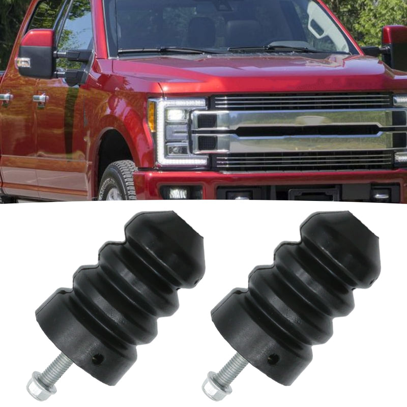1 Pair Rear Bump Stopper, Rear Leaf Spring Bumpers Replacement for Ford F Series 250 350 2005-2019, Replacement for Ford Excursion 2000-2005