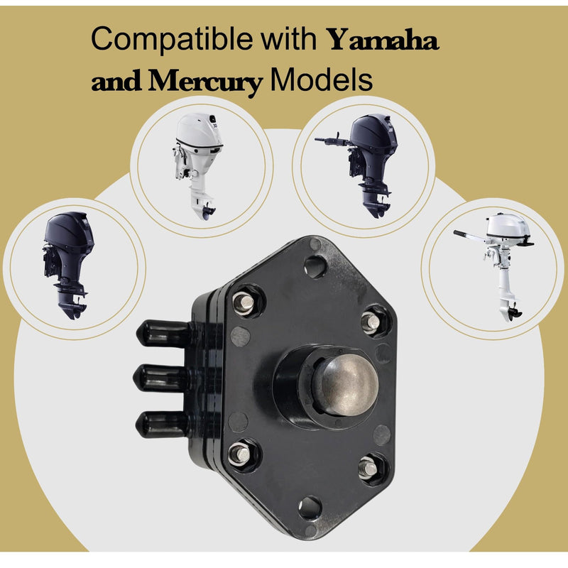62Y2441004 Fuel Pump for Yamaha and for Mercury 4 Stroke F 25 30 35 40 45 50 55 60 HP Outboard Motor 62Y-24410-02 826398A3 826398T3 Fits Yamaha and Mercury 4 Stroke 25-60HP