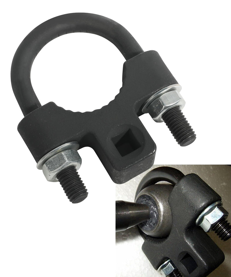 Zlirfy Tie Rod Removal Tool,3/8” inch Universal Low Profile Tool,Car Accessories Auto Tools Inner Tie Rod U-Wrench Repair Mechanic Tools,Inner Tie Rod Tool for Inner Tie Rod Removal and Installation