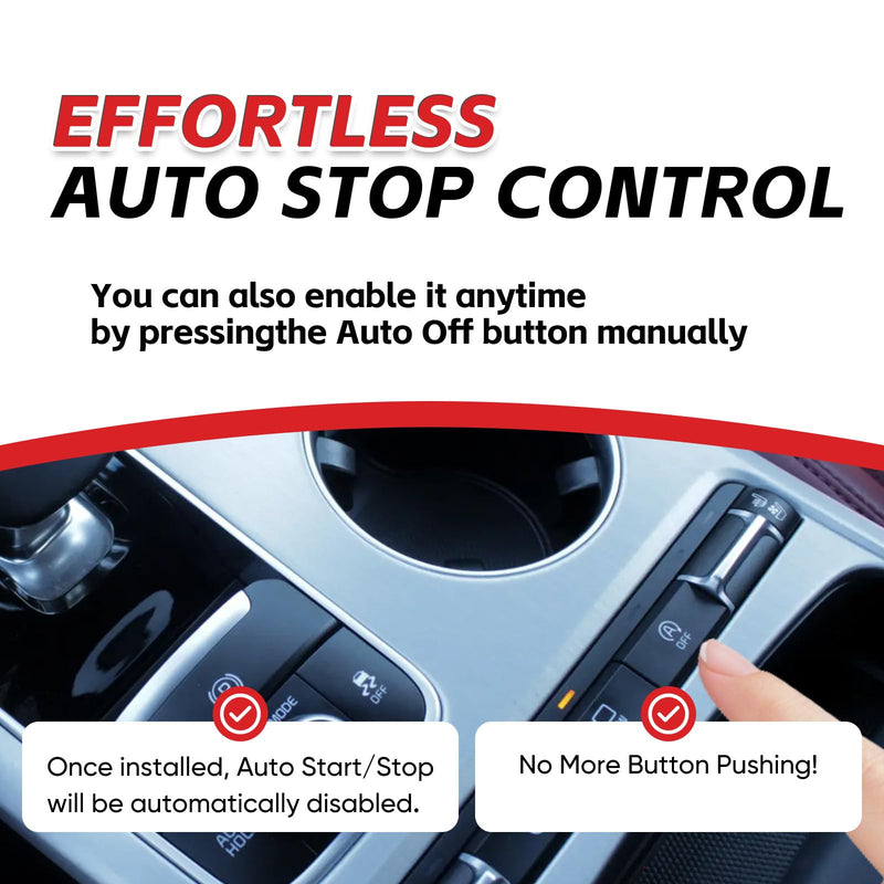 Auto Start Stop Eliminator for Kia Stinger 2018-2023 Engine Auto Stop Disabler - Plug Play/Error Free Accessories