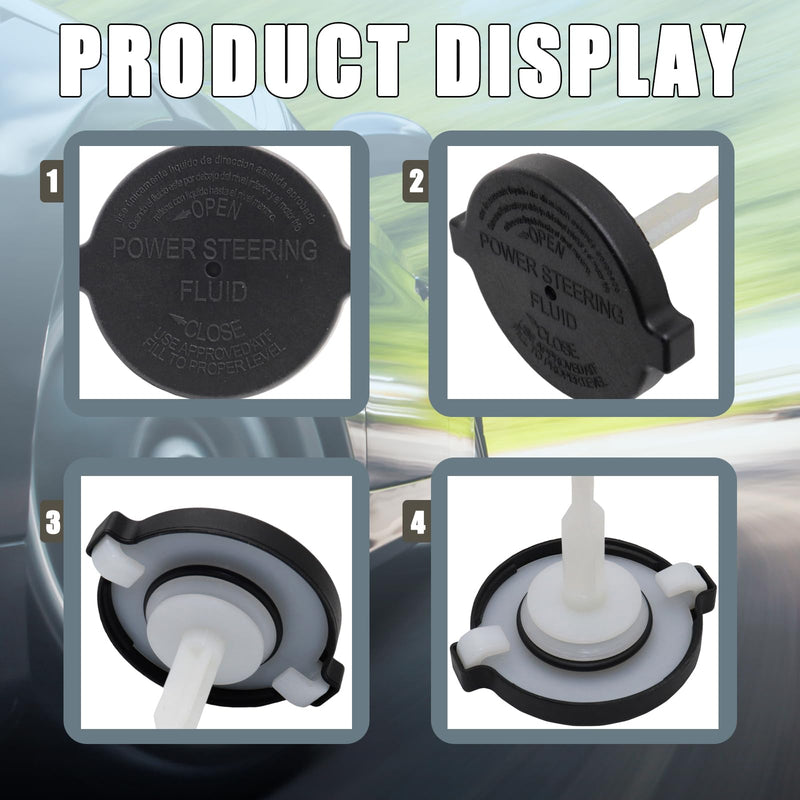Power Steering Reservoir Cap 44305-06050 Compatible with Toyota 4Runner, Camry, Avalon, Corolla, FJ Cruiser, Highlander, Matrix and Le-xus ES300, ES330, ES350, GX460, GX470, RX330, RX350