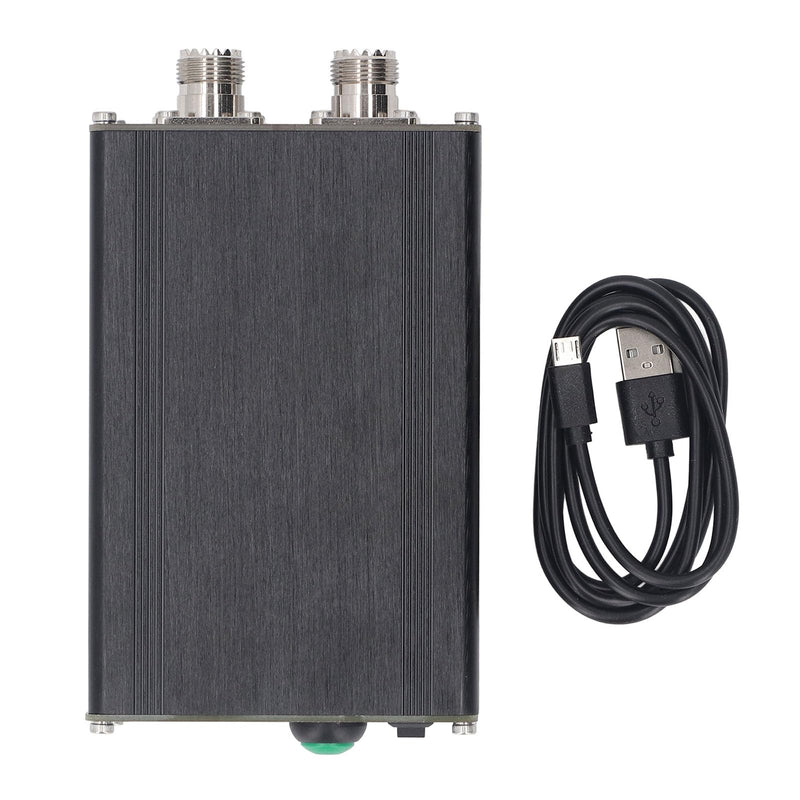 Pomya Auto Tuner for Ham Radio 1.8-55MHz | ATU 100 Pro 100W HF Tuner with Aluminum Box/Cover & OLED Display