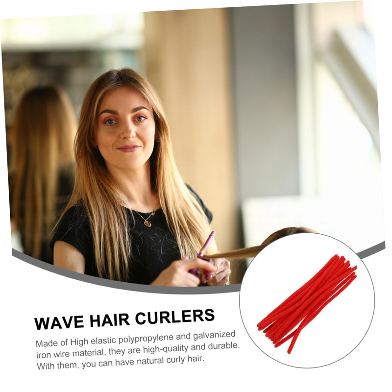 Mikinona Hairdressing Rotating Screw Styling Hair Rollers Perm Rods Lightweight Portable Salon Home Hair Care Tool for Natural Curly Waves