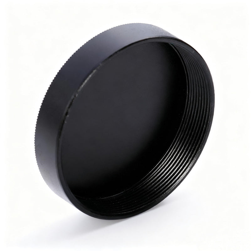 Metal M42 Rear Lens Cap, Aluminum Alloy Rear Lens Cover for Universal M42 (42mm x1 Thread) Screw Mount Lenses, Durable & Lightweight (Black)