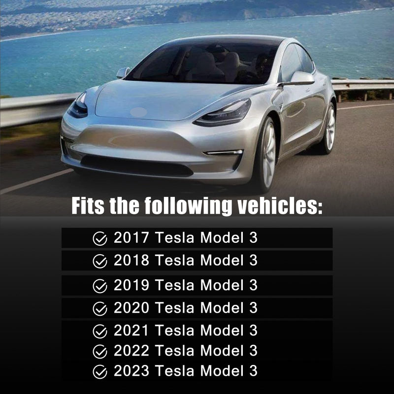 Passenger Side Mirror Replacement For Tesla Model 3 2017-2023 – Mirrors for Tesla Model 3 W/Backing Plate- Side Mirror for Tesla Model 3 Accessories Right (Passenger Side)