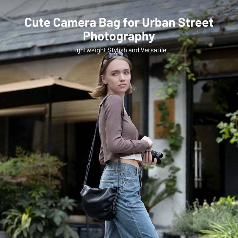 PGYTECH OneGo Cloud Camera Sling Bag Small Soft Camera Case Pouch Handbag | Camera Pouch Compatible with Mirrorless Cameras/Nikon/Canon/Sony/Fuji/Pocket 4/GoPro Action Cameras Pocket 4