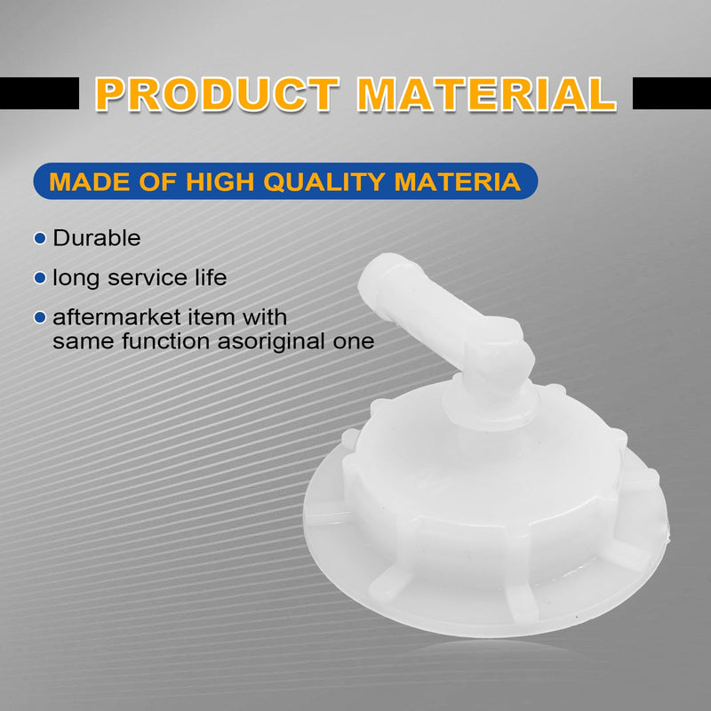 Coolant Reservoir Overflow Tank Cap Compatible with Honda Acura Accord Civic Pilot Insight Element Replace# 19106-RNA-A48