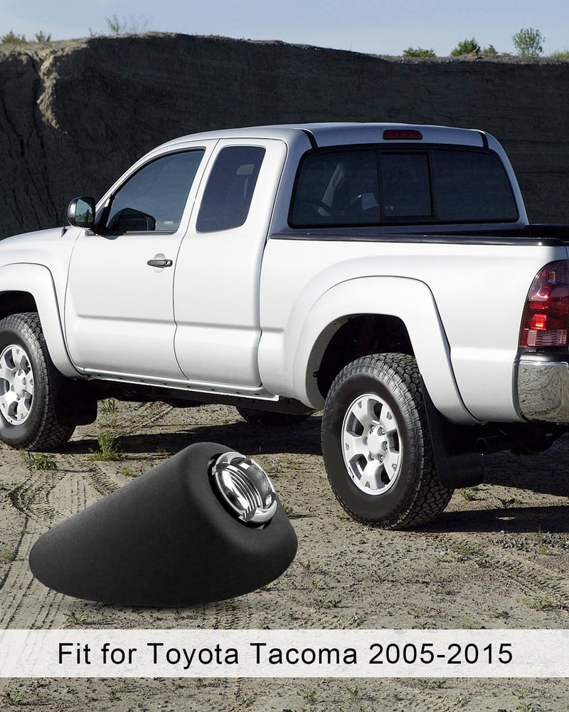 Antenna Ornament Bezel with Nut Manual Type Fit for Toyota Tacoma 2005-2015 Replace 86392-04040 86396-04040