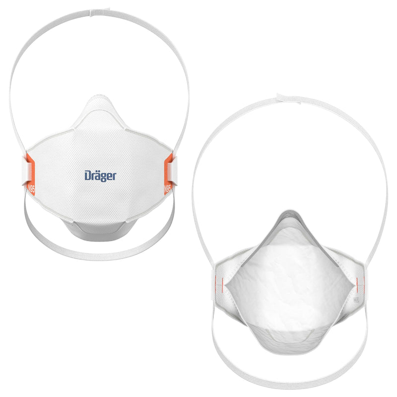 Dräger X-plore 1950 N95 respirator mask | NIOSH-approved respirator mask for construction, DIY, home improvement S