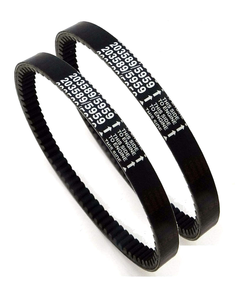 BLACKHORSE-RACING 3pcs 30 Series Go Kart Drive Belt Replaces Manco 5959 / Comet 203589