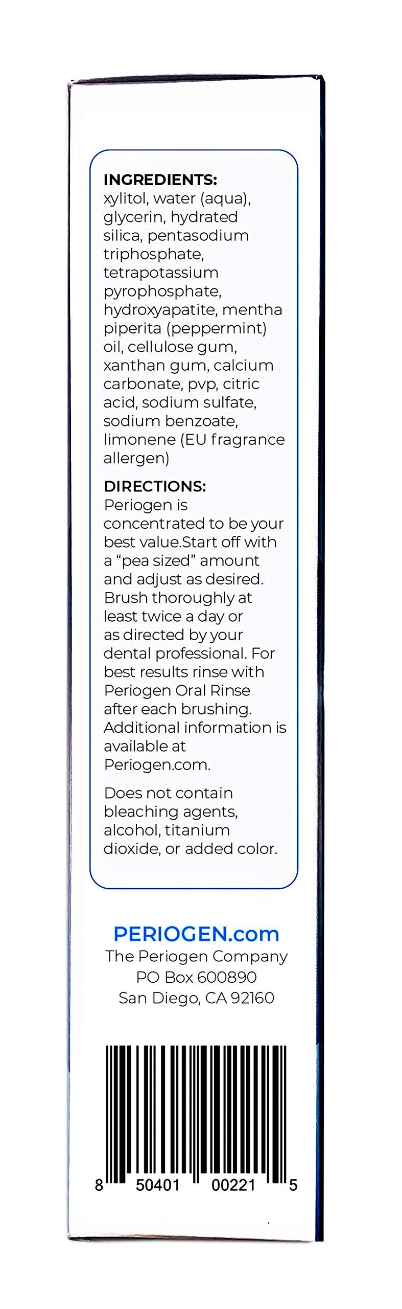 Periogen Tartar Control Toothpaste 2-Pack 4 Ounce (Pack of 2)