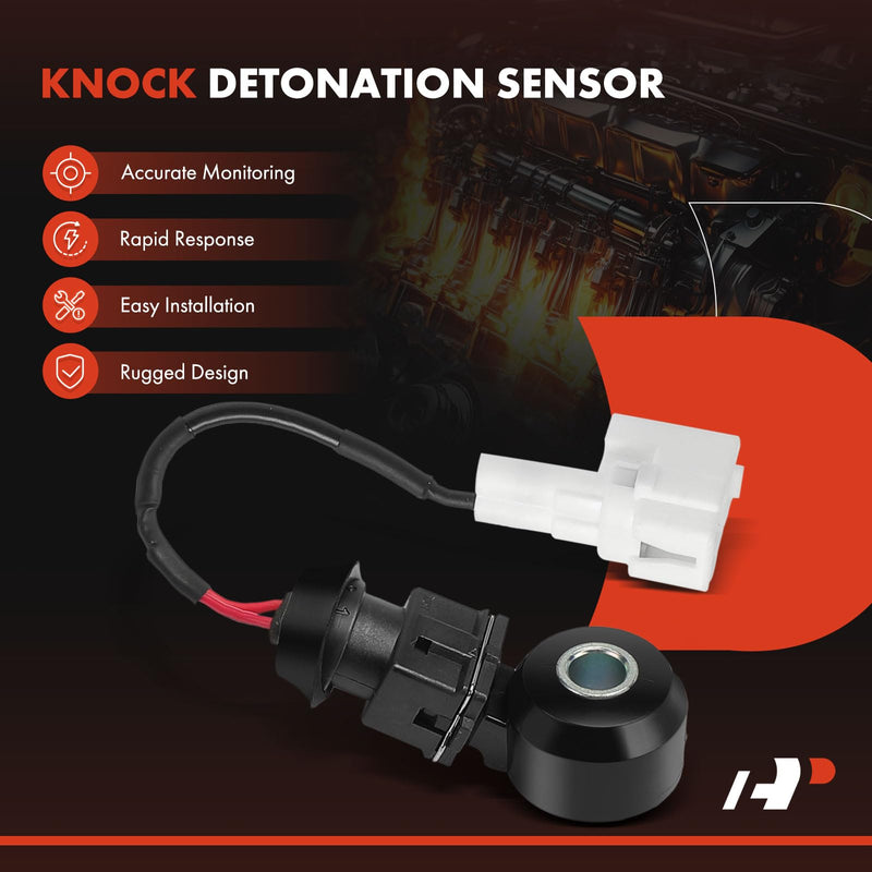 A-Premium Ignition Knock Detonation Sensor Compatible with Subaru Outback 2000-2001 2.5L, Forester 1999-2002 2.5L, Impreza 1999-2001 2.2L 2.5L, Impreza 2002 2.5L, Legacy 1999-2001 2.5L