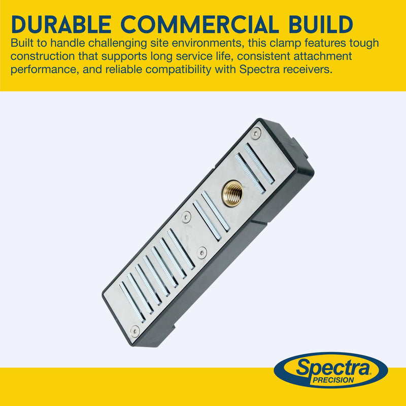 Spectra Precision C51 Rod Clamp with Quick Release, Accessory for CR600, HR400, HR500 Receivers