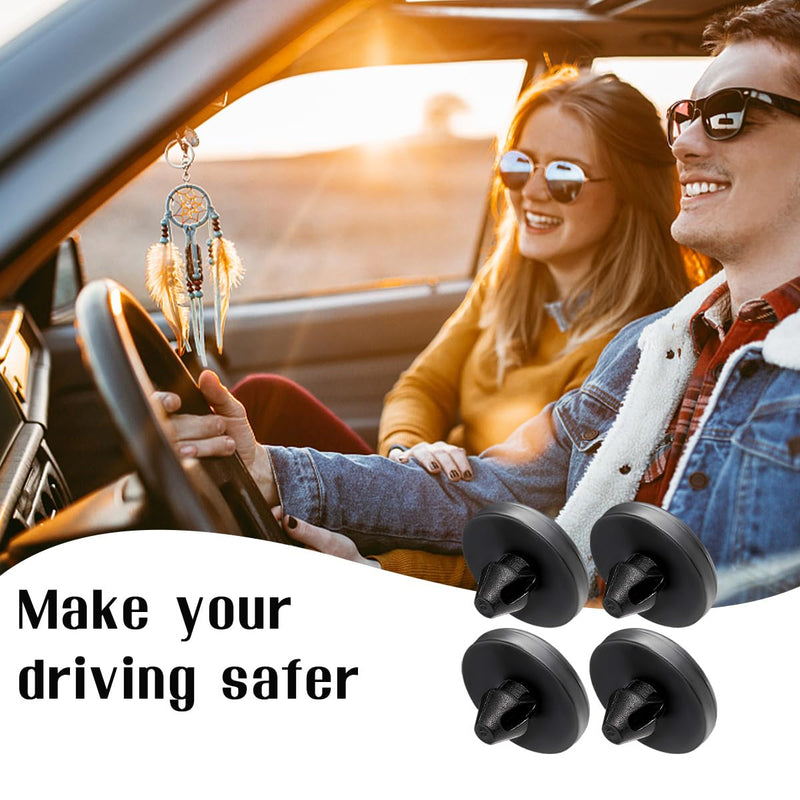 4 PCS Brake Switch Stopper, Car Brake Pedal Stop Pad Replacement Compatible with 90541-06036, Automotive Brake Light Switch Pad, Clutch Pedal Stopper Car Accessories 4 PCS