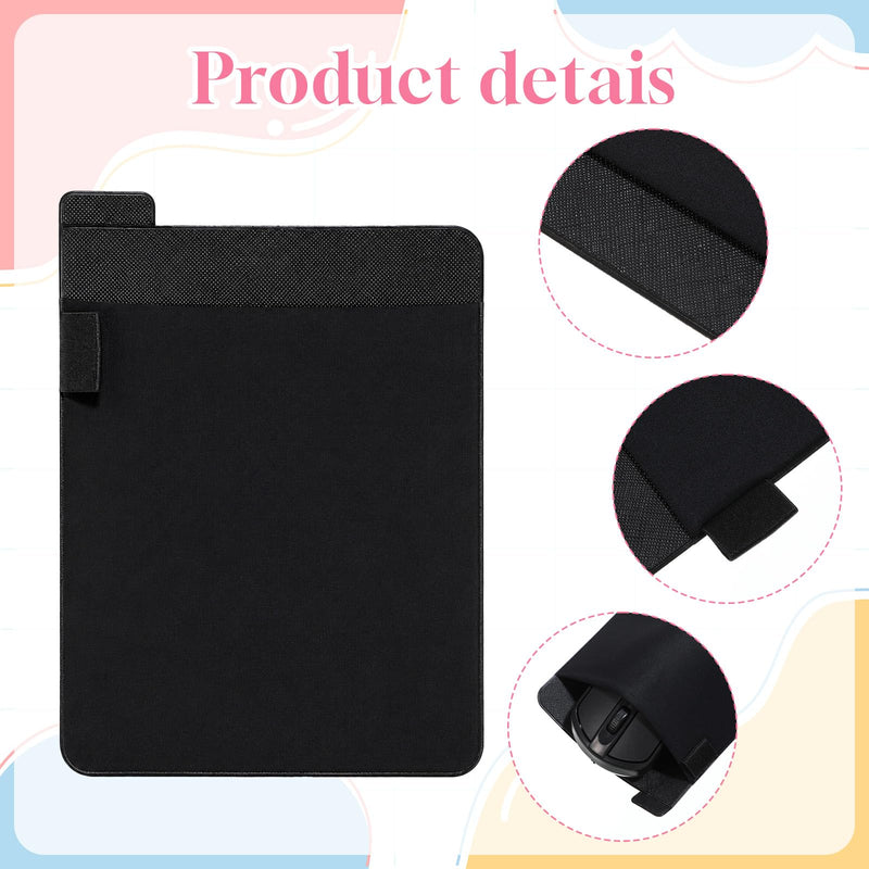 Portable Hard Drive Sleeve Carrying Case Adhesive Hards Drive Holder | Stick on External Hard Drives, Reusable Pocket Pouch Sleeve, Storage Organizer, for Most External Solid Cable State Mouse SSD