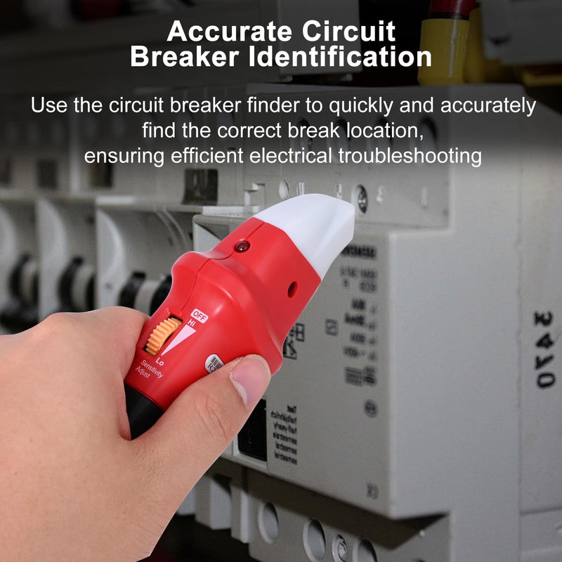 UNI-T UT25A Circuit Breaker Finder line Detector American Specification Socket Tester W/Analogue Receiver&LED Indicator Leakage Circuit Breaker