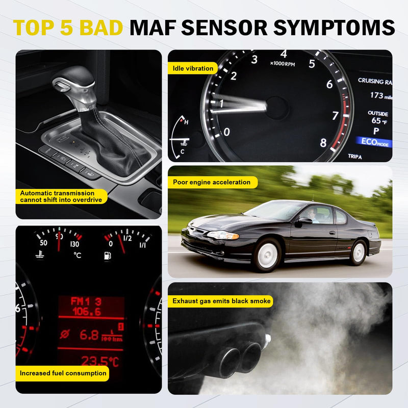  [AUSTRALIA] - Mass Air Flow Meter MAF Sensor for Acura ILX 13-14 MDX 07-13 RDX 07-14 RL 09-12 & Honda Accord 03-14 Civic 06-14 Odyssey 07-14 Pilot 09-14 & More Replace OE#37980-RNA-A01 37980-RAD-L11 MAF0033