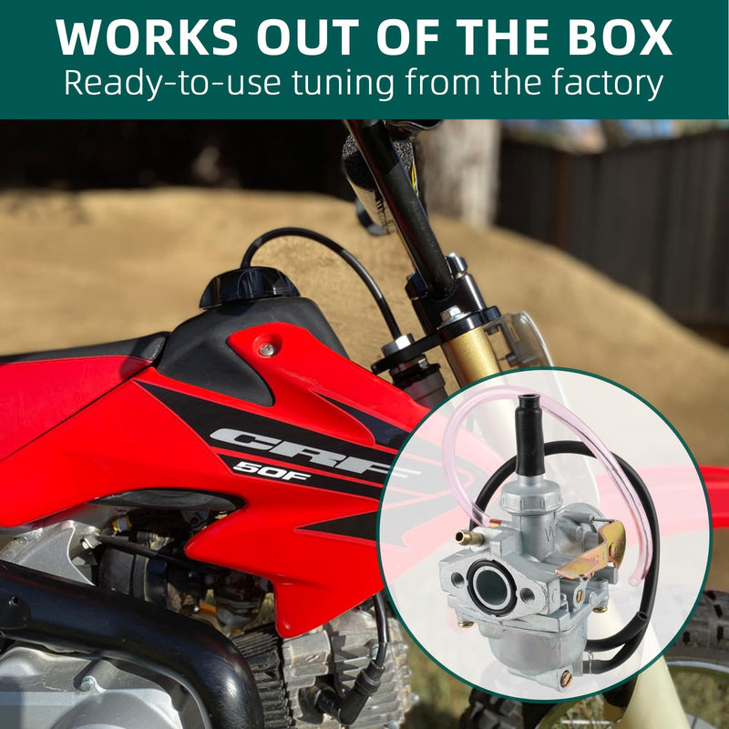 AUTOKAY Carburetor for Honda Crf50 Xr50 Z50 Crf Xr 50 Z50RStock Size