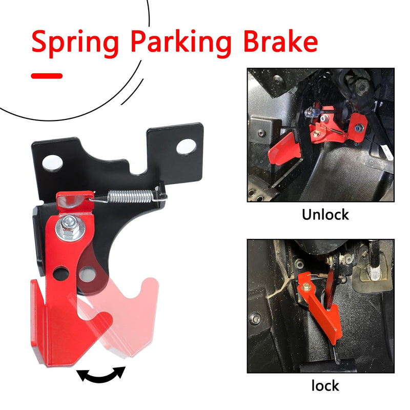 Parking Brake Heavy Duty Spring Parking Brake Thingy Accessories Compatible with Polaris RZR, Ranger 800,900,1000, Turbo,Turbo S
