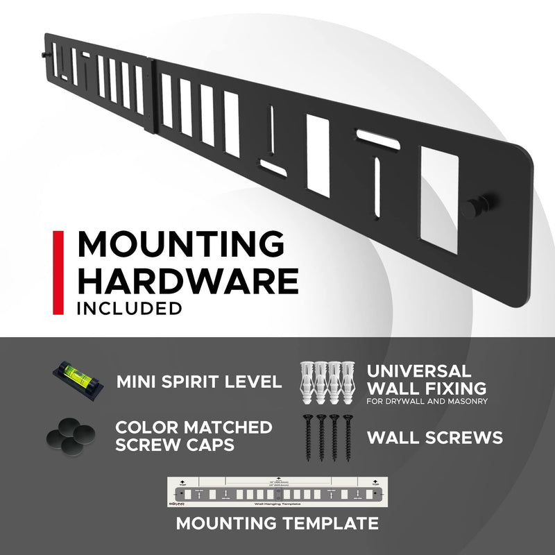 Sound Bass Playbar Wall Mount Bracket Kit with Mounting Accessories for Sonos Soundbar, Designed in The UK by Soundbass