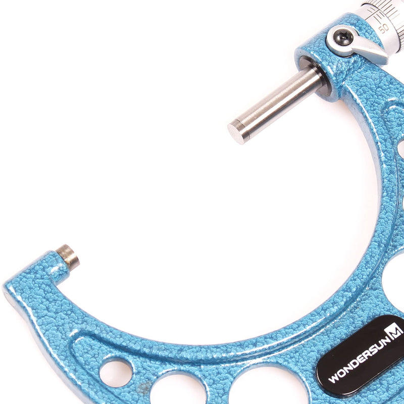 Outside Micrometer 2-3" Measuring Range,0.0001" Graduation for Machinists,Professional Precision Tool for Accurate Measurements Outside Micrometer (2-3" Range)