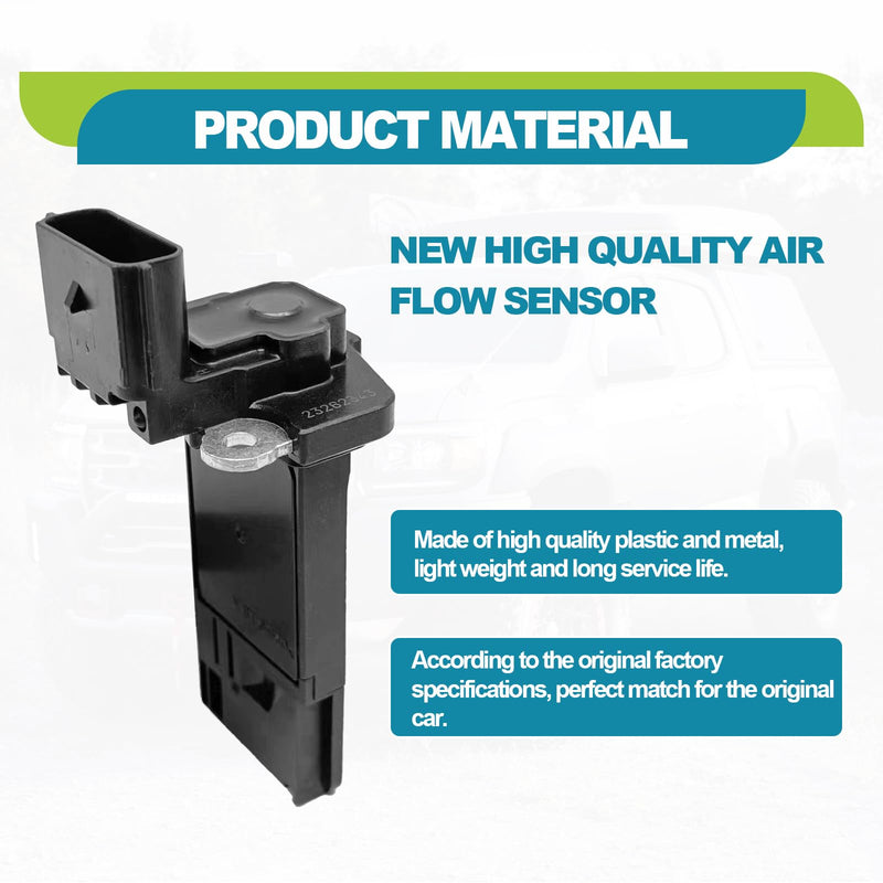 Mass Air Flow Sensor Compatible with Buick, Cadillac, Chevy and GMC Vehicles 2012-2022, Enclave, Escalade, Impala, Silverado 1500, Sierra 1500, Tahoe, Yukon and More, Replace OE 23262343