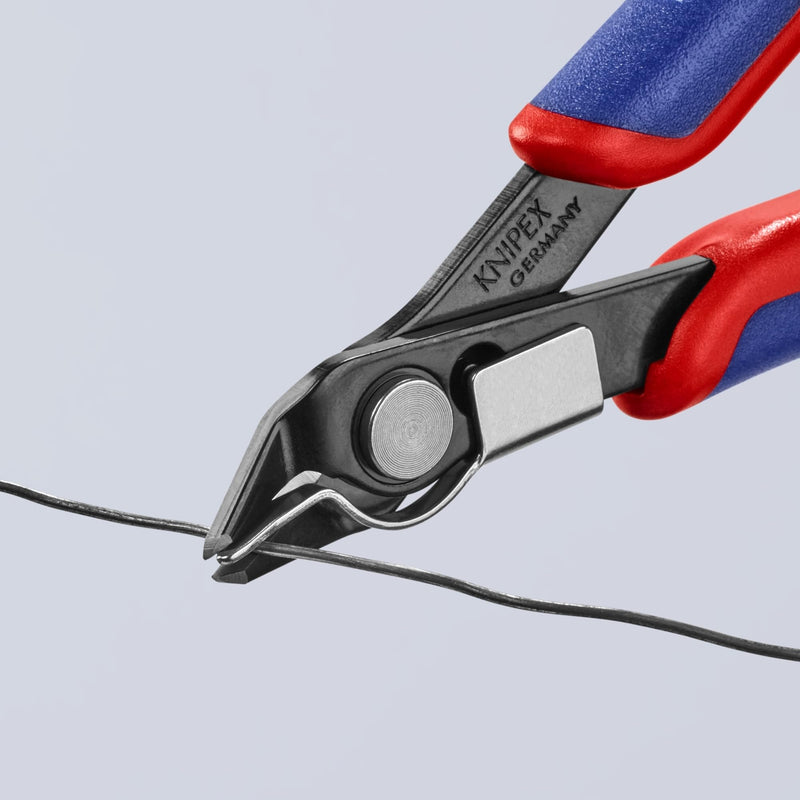 KNIPEX - 78 91 125 Tools - Electronics Super-Knips, Multi-Component (7891125) 5-Inch with Lead Catcher