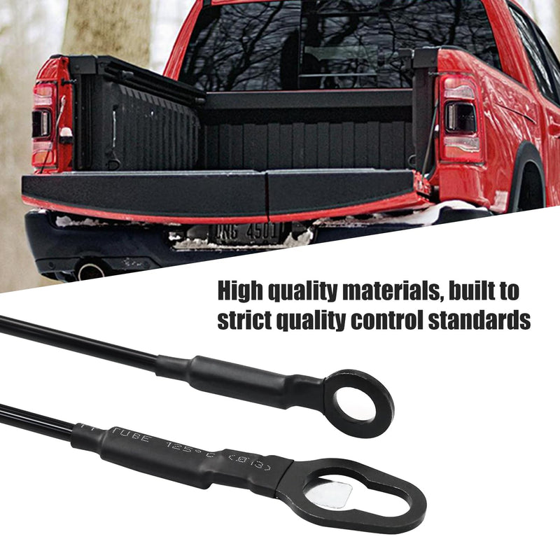 BACKVOLT 1 Pair Tailgate Cable Compatible With 1987-2011 Dodge Dakota Replacement For 55174826AC, 55174827AC