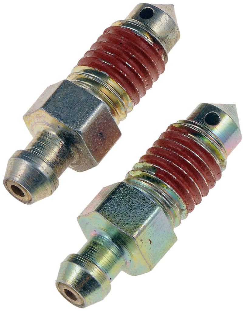 Dorman 12702 Brake Bleeder Screws - Quick Bleeders - M10-1.5 X 33mm Compatible with Select Models, 2 Pack
