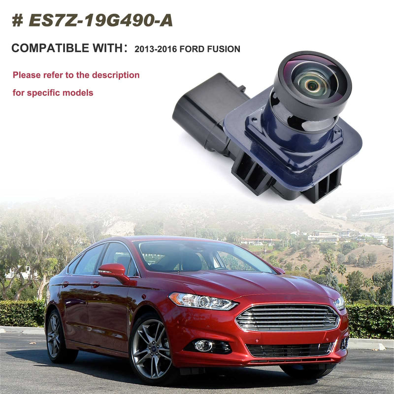 Backup Camera Compatible with Ford Fusion 2013 2014 2015 2016 Parking Assist Rear View Camera Replace# ES7Z-19G490-A