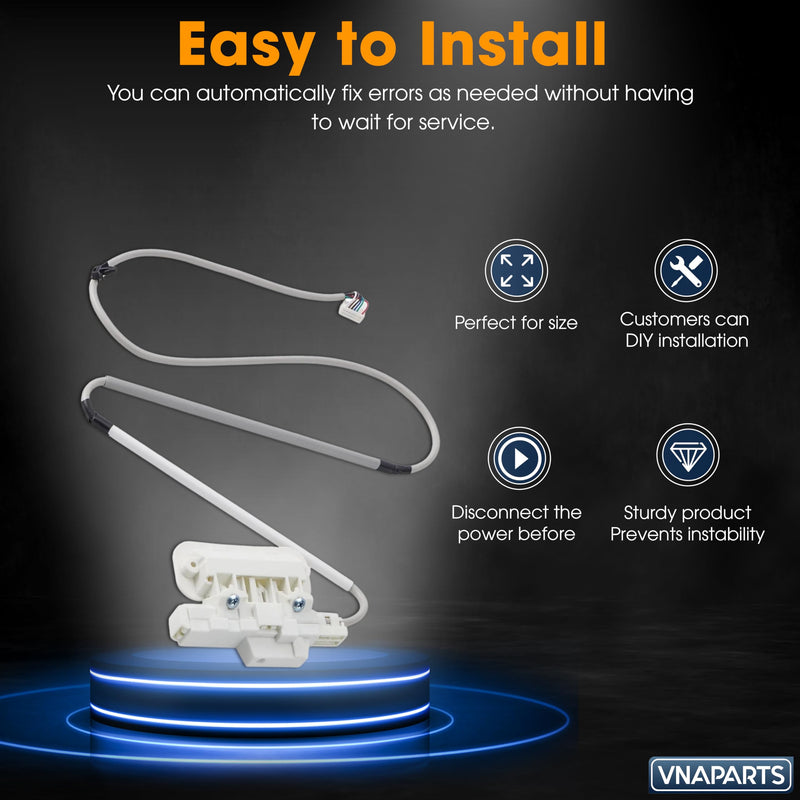 WTW7500GW0 WTW7500GC0 WTW8000DW WTW8040DW2 WTW7040DW1 WTW8040DW0 WTW7300DW1 WTW8500DC0 Washer Door Lid Lock Latch Switch Replaces For Whirlpool Cabrio WTW7000DW0 WTW7300DW0 WTW7040DW0 WTW8040DW4