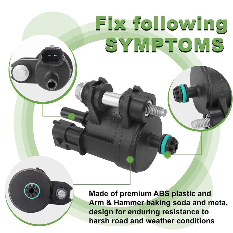 12610560 12690512 911-082 Evap Vapor Canister Purge Valve Solenoid Compatible With Acadia Terrain Impala Traverse SRX Enclave 2009 2010 2011 2012 2013 2014 2015 2016 12610560 12690512 911-082
