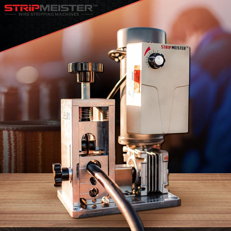 StripMeister E350x Ultra-Grip Feeder Replacement - Feeder & Shaft Assembly Replacement for StripMeister's E350x Wire Stripper Machine