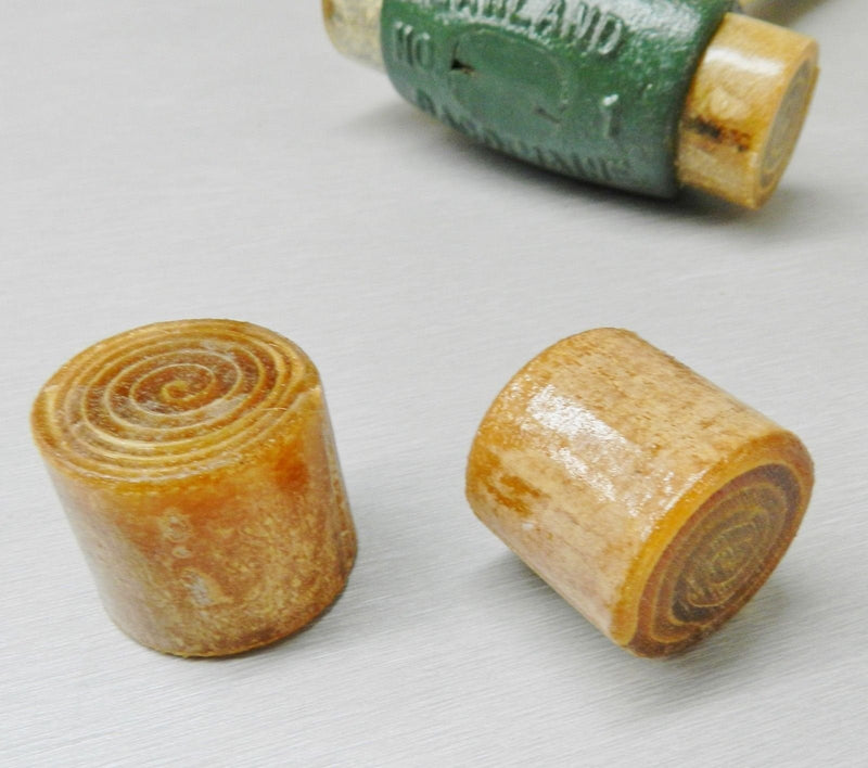 Split Head Hammer Rawhide Mallet Face Replacement Set 1-3/4" # 21003 Garland 2PC